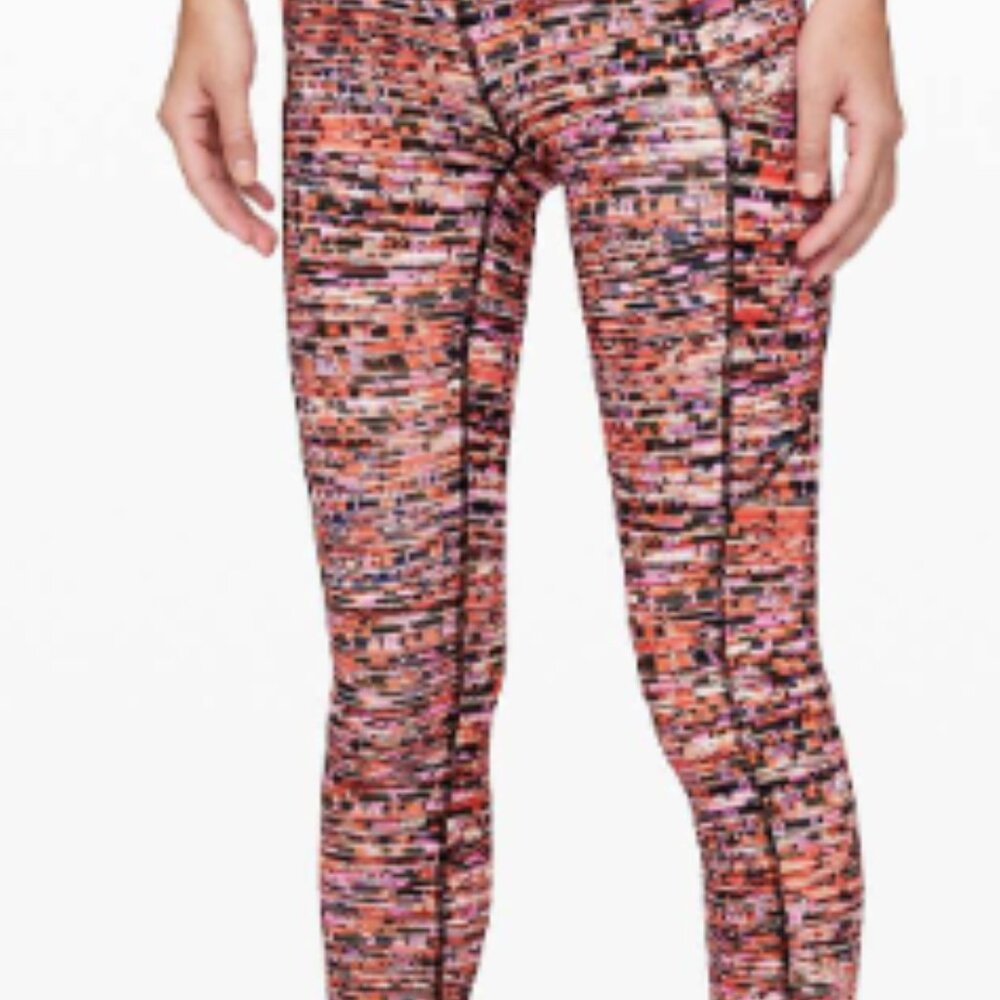(6214) LULULEMON Fast and Free Tight II 25" *Nulux Sz 4 - Picture 4 of 9
